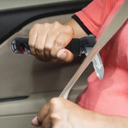 Poignée de porte anti-dérapante.