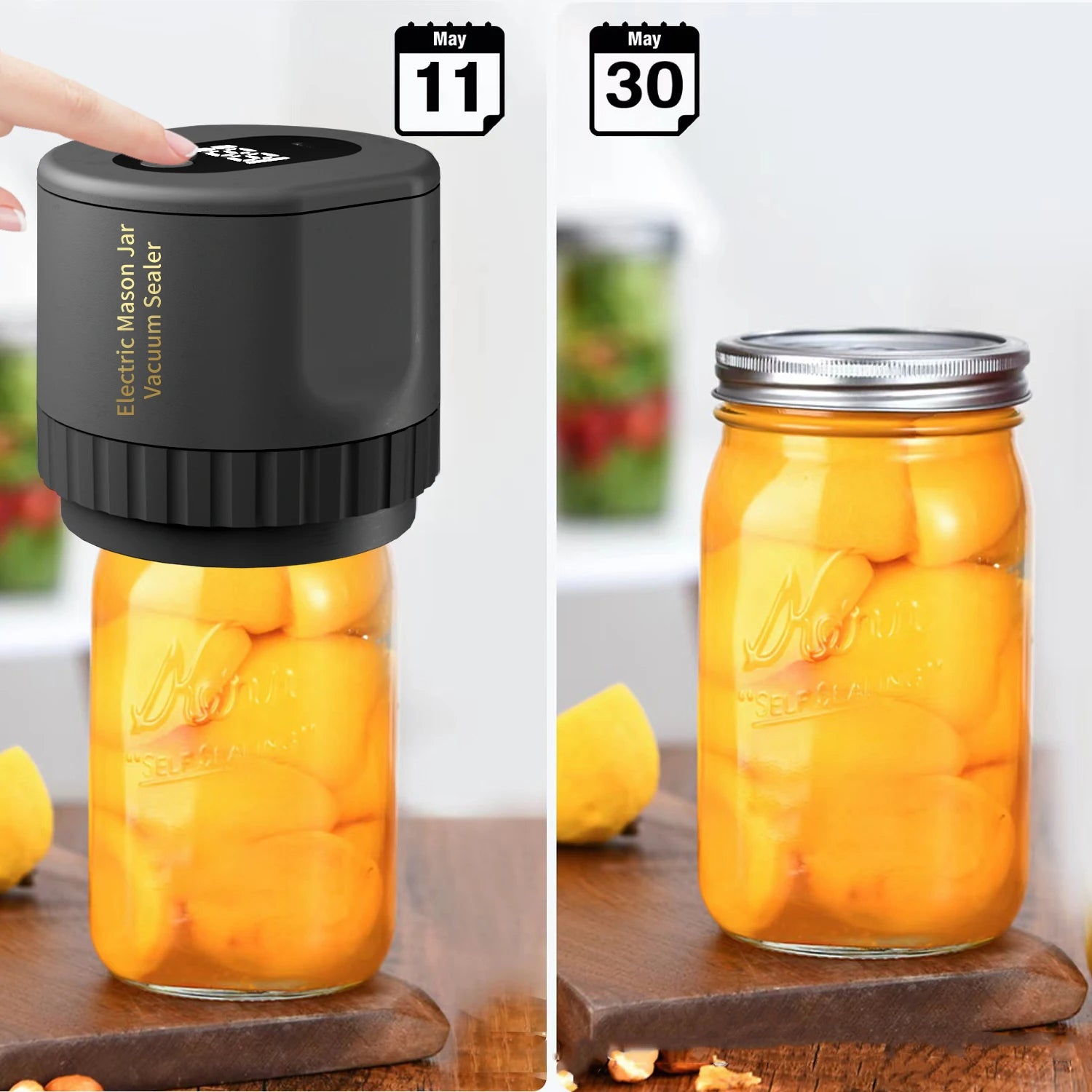 Machine à emballer sous vide pour bocaux