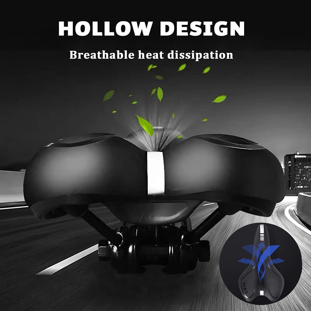 Selle de vélo en gel souple et confortable