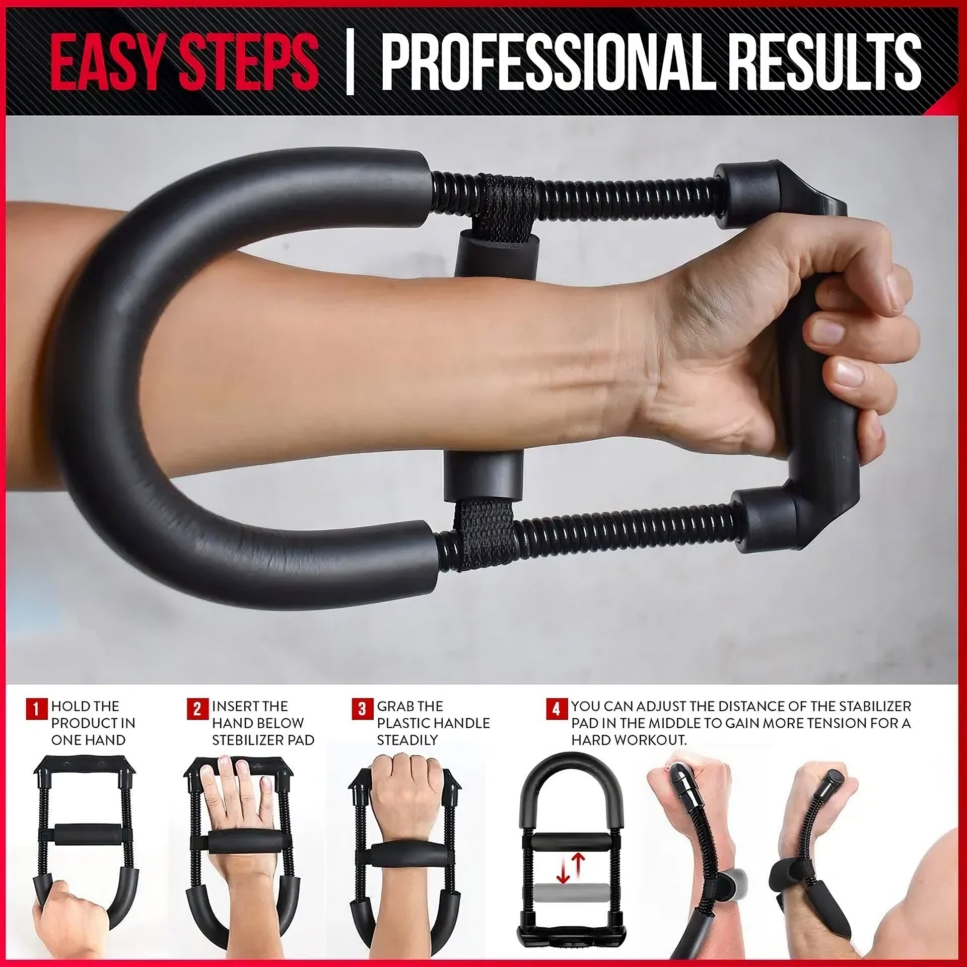 Exerciseur pour les muscles du poignet