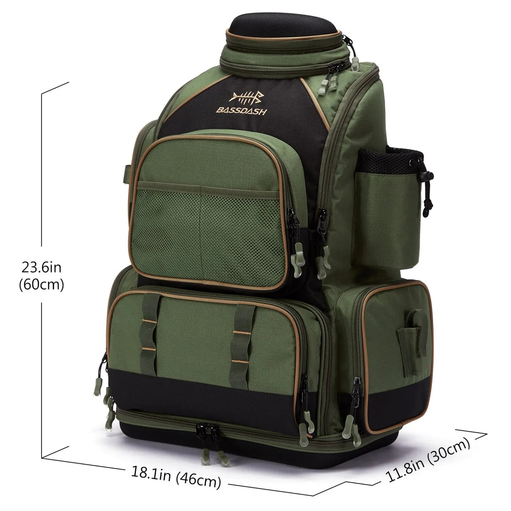 Sac à dos de pêche multifonction