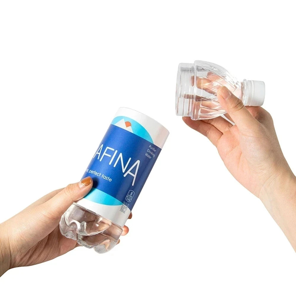 Bouteille d'eau avec rangement caché Water Bottle with Hidden Storage