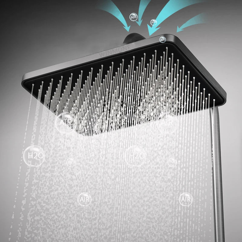 Ensemble de thermostat de douche de luxe