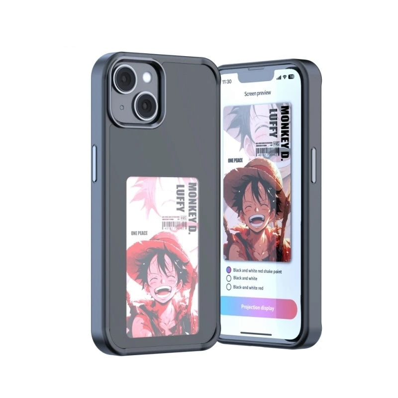 Coque de téléphone DIY E-Ink
