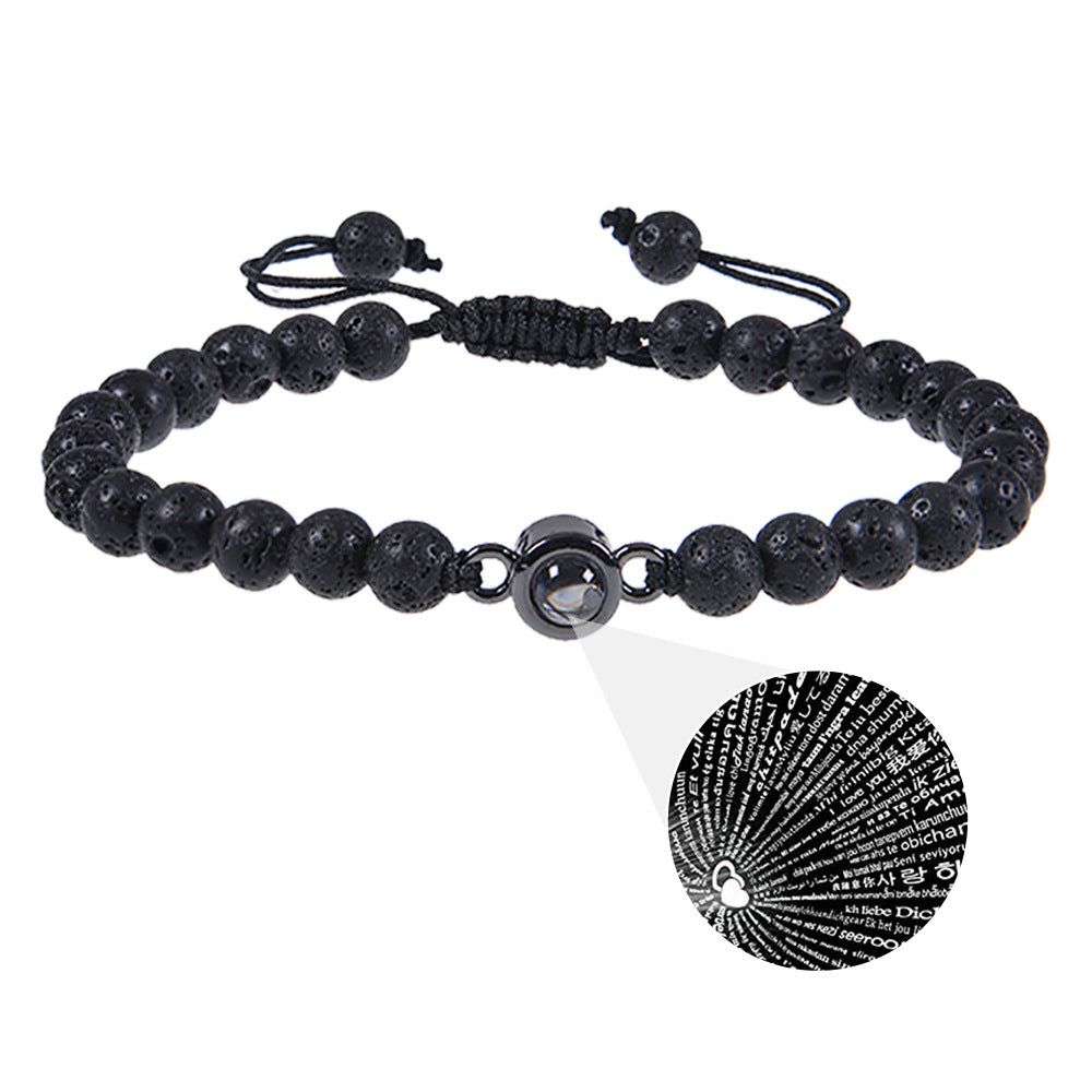 Bracelet Je t'aime en 100 langues