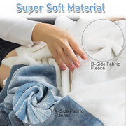 Couverture de couchage portable en forme de requin.