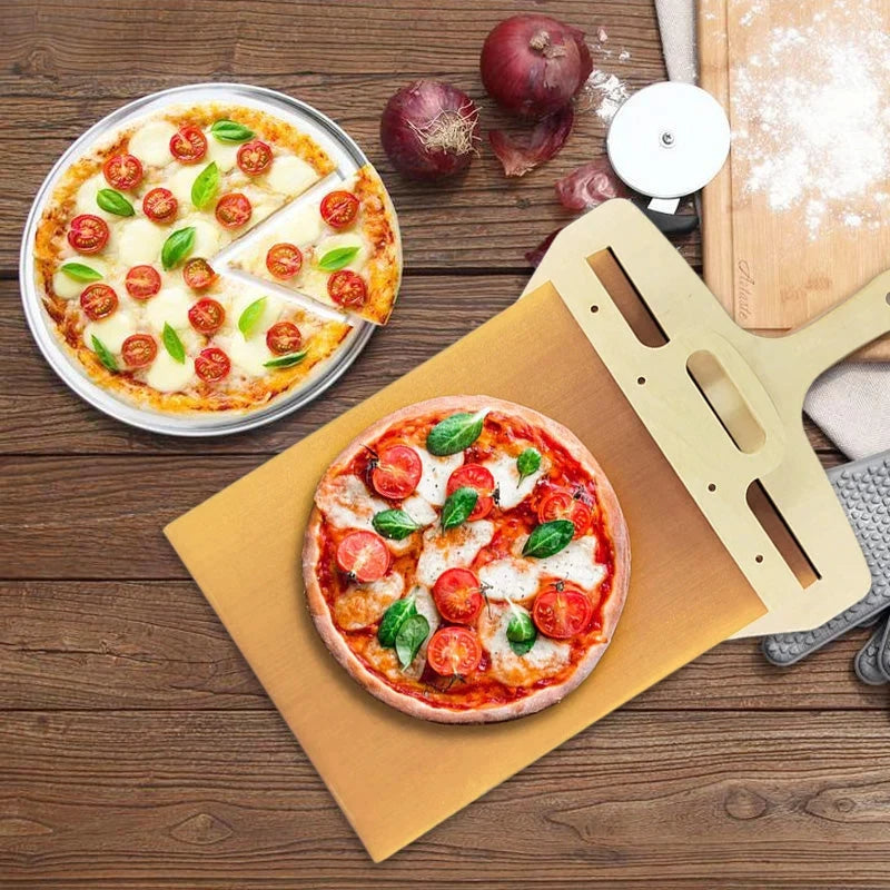 Pelle à pizza coulissante