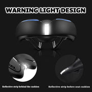 Selle de vélo en gel souple et confortable