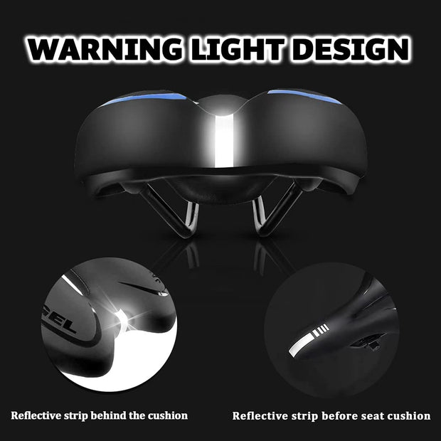 Selle de vélo en gel souple et confortable