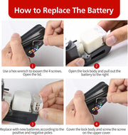 Verrouillage de frein de moto
