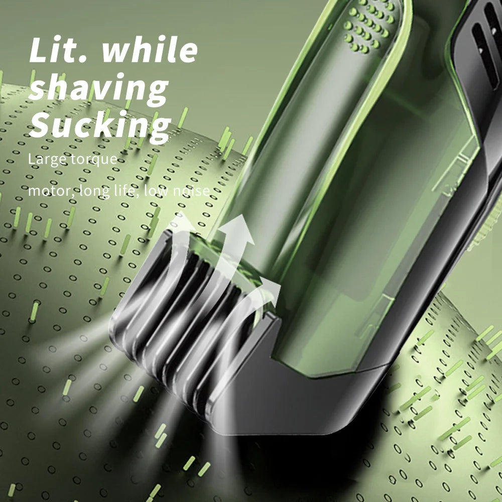 Tondeuse à barbe sous vide Vacuum Beard Trimmer