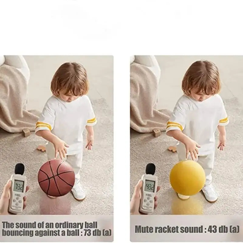 Ballon de basket-ball silencieux en mousse légère