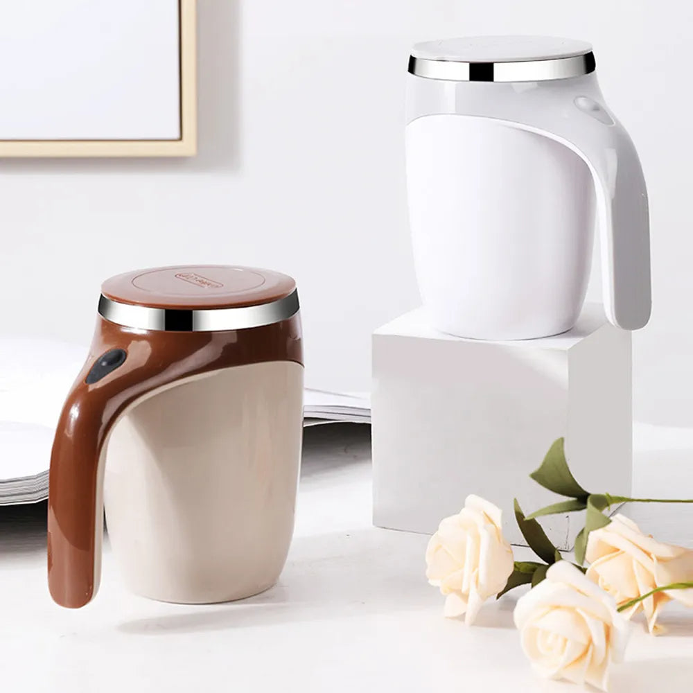 Tasse à agitation automatique