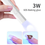 Bâton de lampe de photothérapie pour vernis à ongles à séchage rapide.                                      Quick Dry Nail Polish Phototherapy Lamp Stick