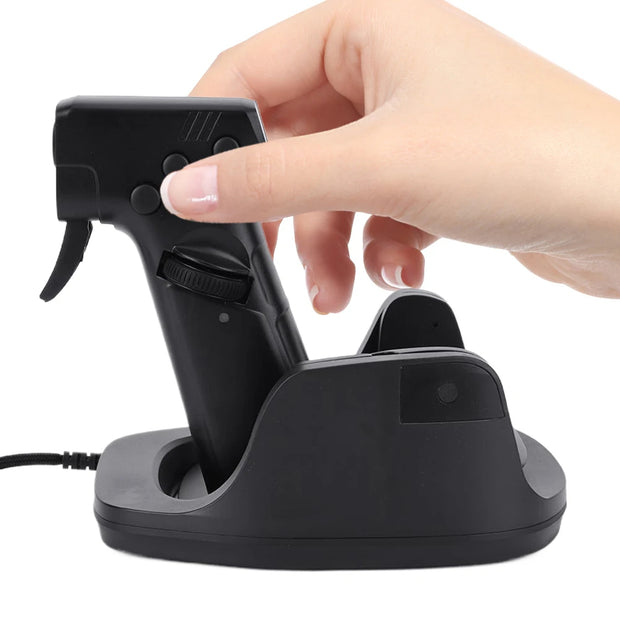 Souris de jeu verticale de style pistolet