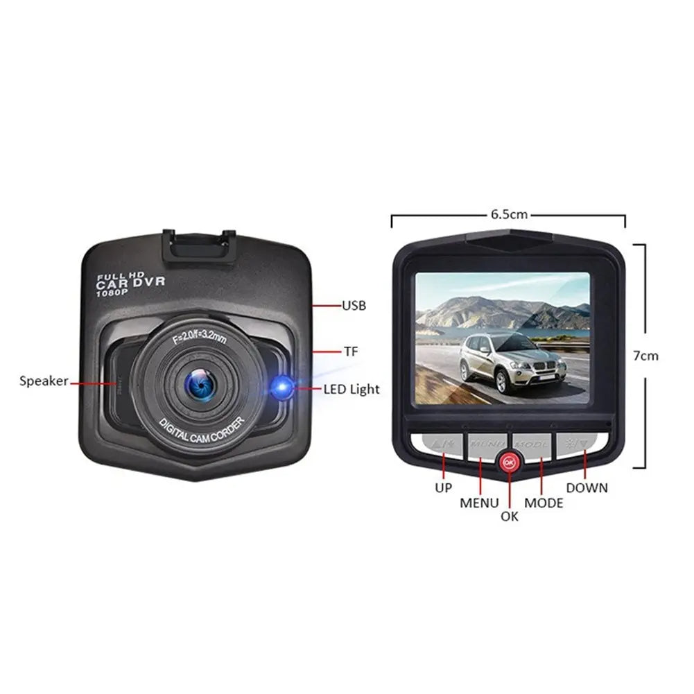 Caméra de tableau de bord DVR pour voiture