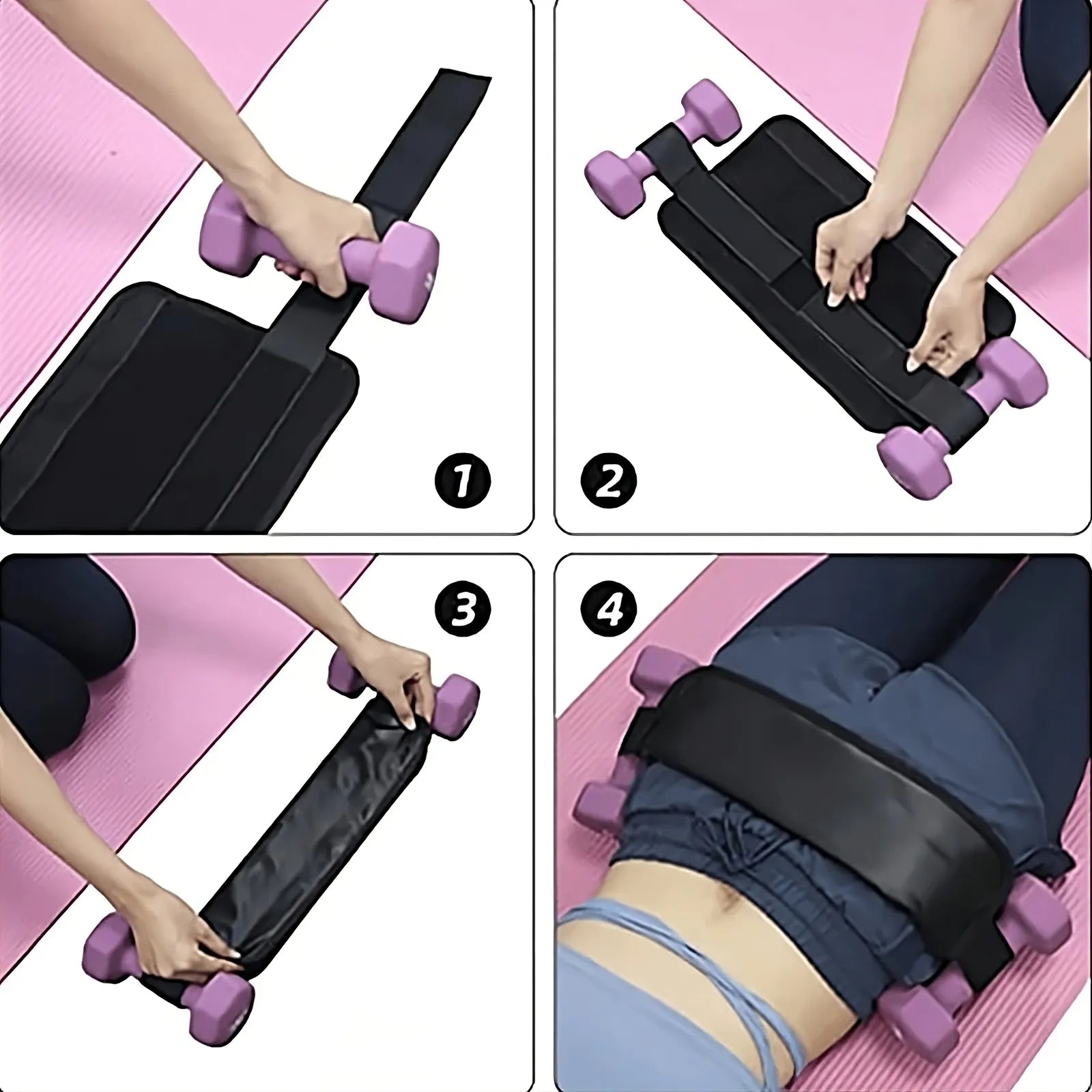 Ceinture de poussée de hanche, coussinet de pont fessier