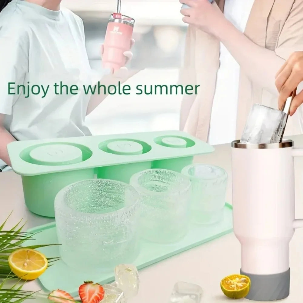 Machine à glace en silicone.