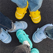 Pantoufles de requin pour l'hiver