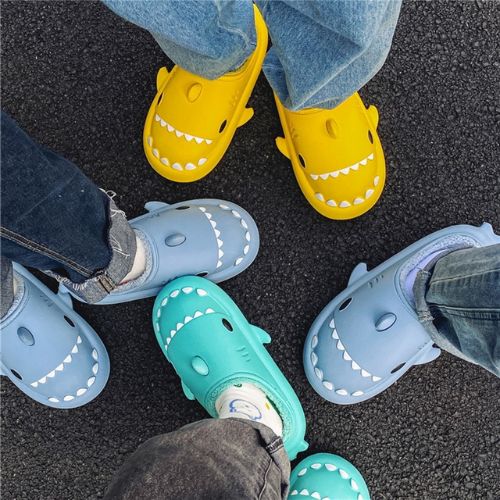 Pantoufles de requin pour l'hiver