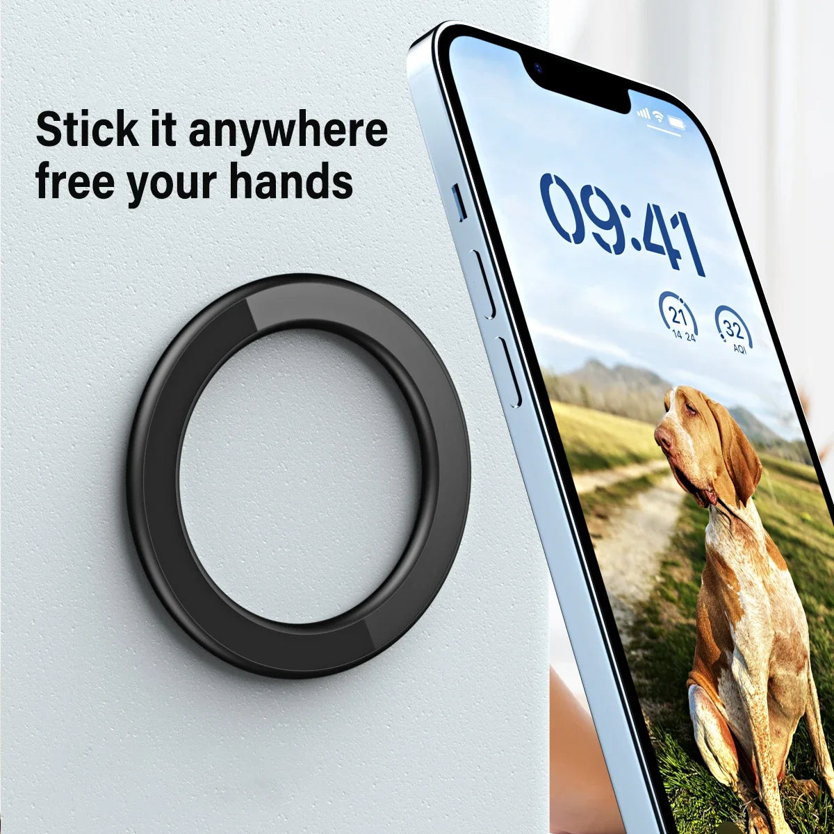 Support magnétique pour iPhone