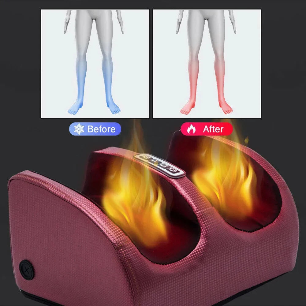 Masseur de pieds électrique à pétrissage