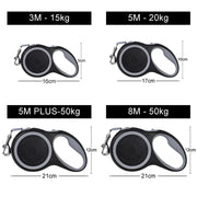 Laisse rétractable pour chiens