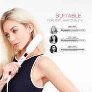 Fer volumateur pour cheveux, boucleur ondulé en céramique