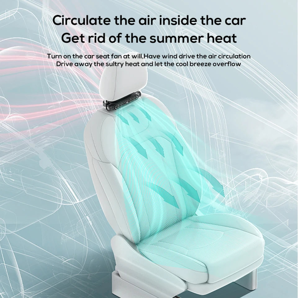 Ventilateur de siège de voiture rafraîchissant