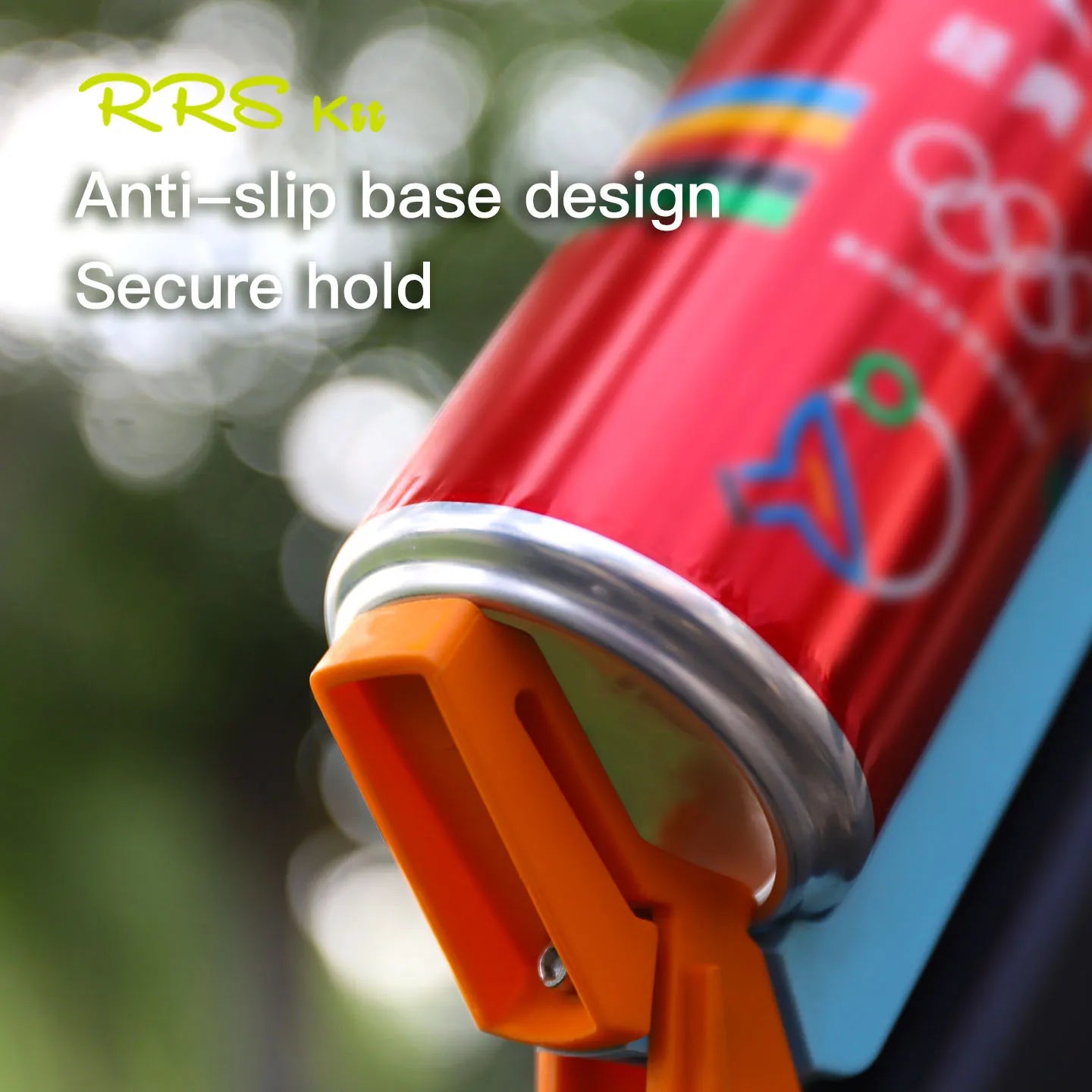 Porte-canette de vélo.