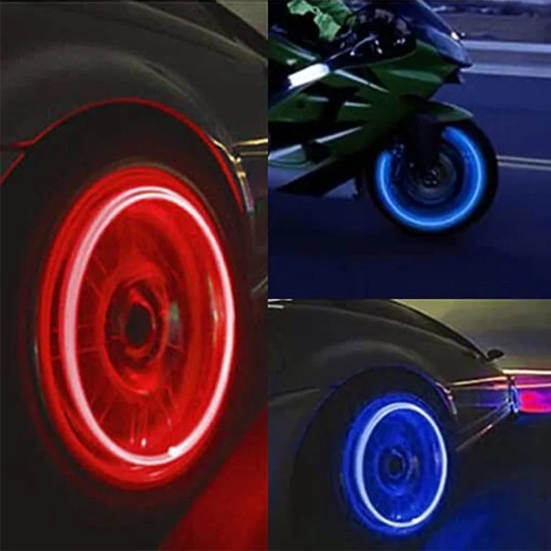 Bouchons de valve de pneu à LED