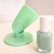 Support de vernis à ongles en silicone.                                Silicone Nail Polish Holder