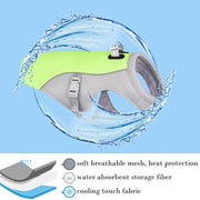 Gilet rafraîchissant d'été pour chien