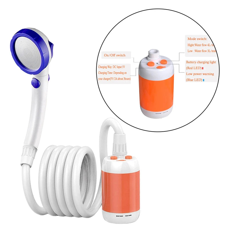 Douche de camping portable