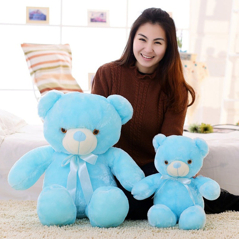 Ours en peluche lumineux
