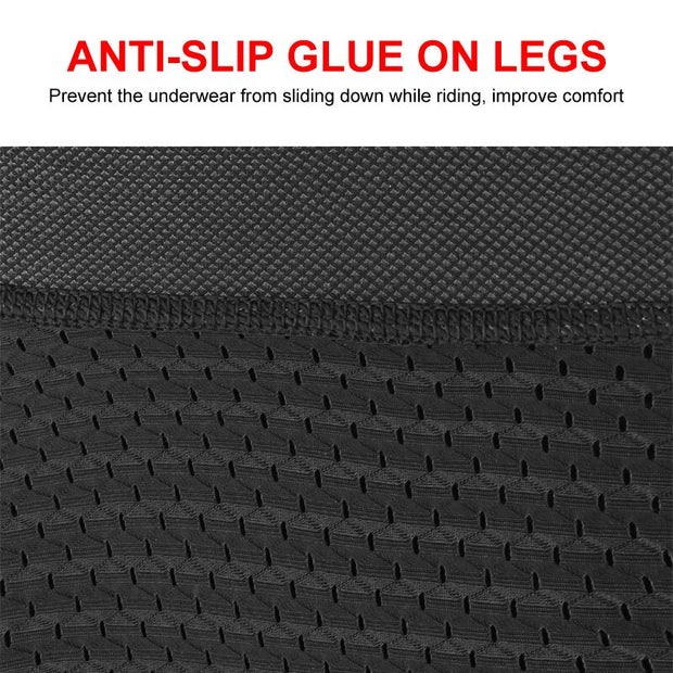 Sous-vêtements de cyclisme rembourrés en gel