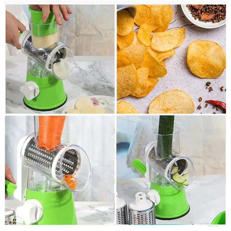 Rouleau coupe-légumes multifonctionnel.     Multifunctional Vegetable Cutter Roller