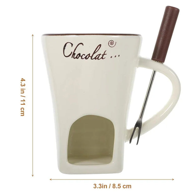Tasse à fondue.