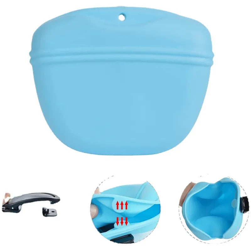 Sac à friandises en silicone pour chien