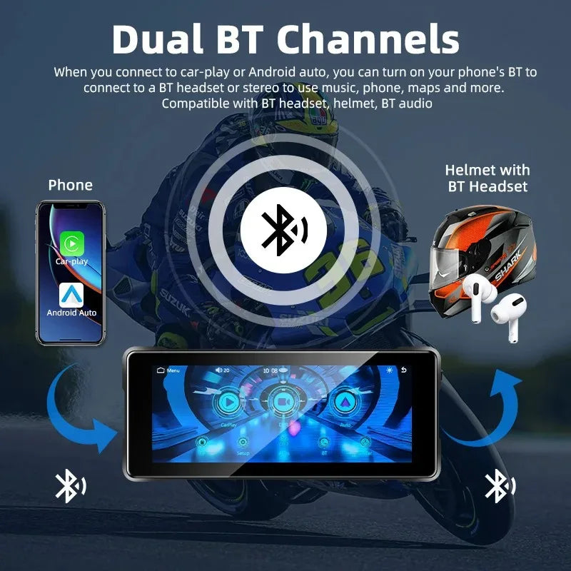 Écran moto 7 pouces