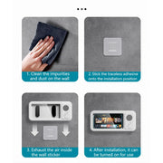 Support de téléphone de douche avec haut-parleur