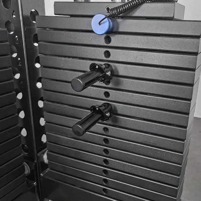 Ensemble de poids de gym avec épingle