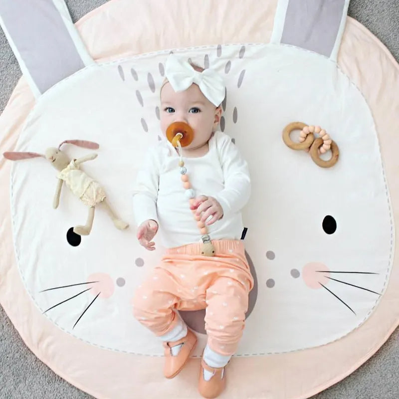 Tapis de jeu pour bébé avec animaux de dessin animé