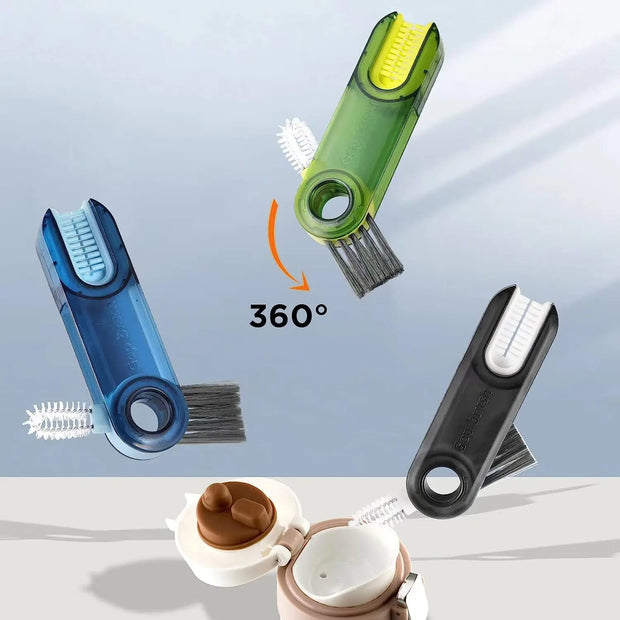 Brosse de nettoyage rotative 3 en 1.