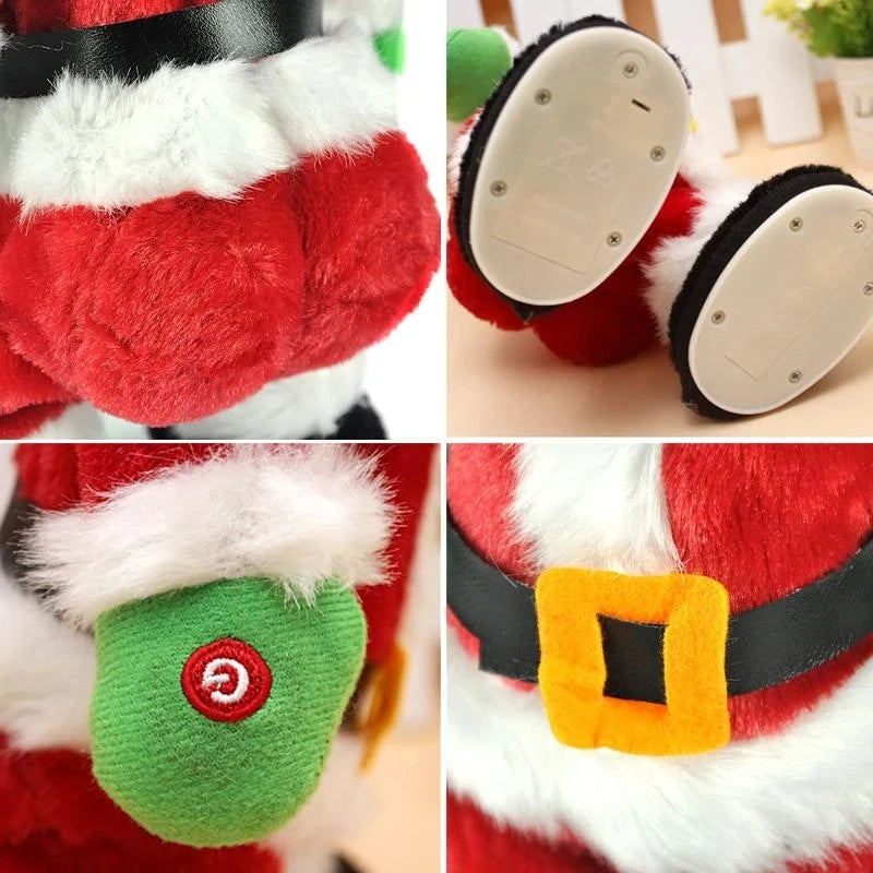 Père Noël qui fait du twerk et chante