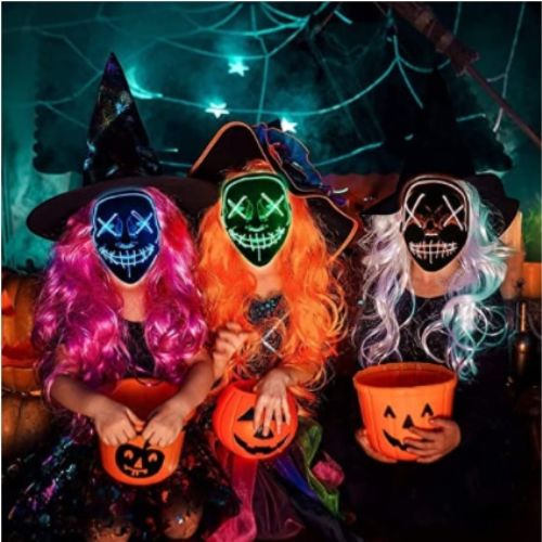 Masque d'Halloween LED