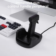 Souris de jeu verticale de style pistolet