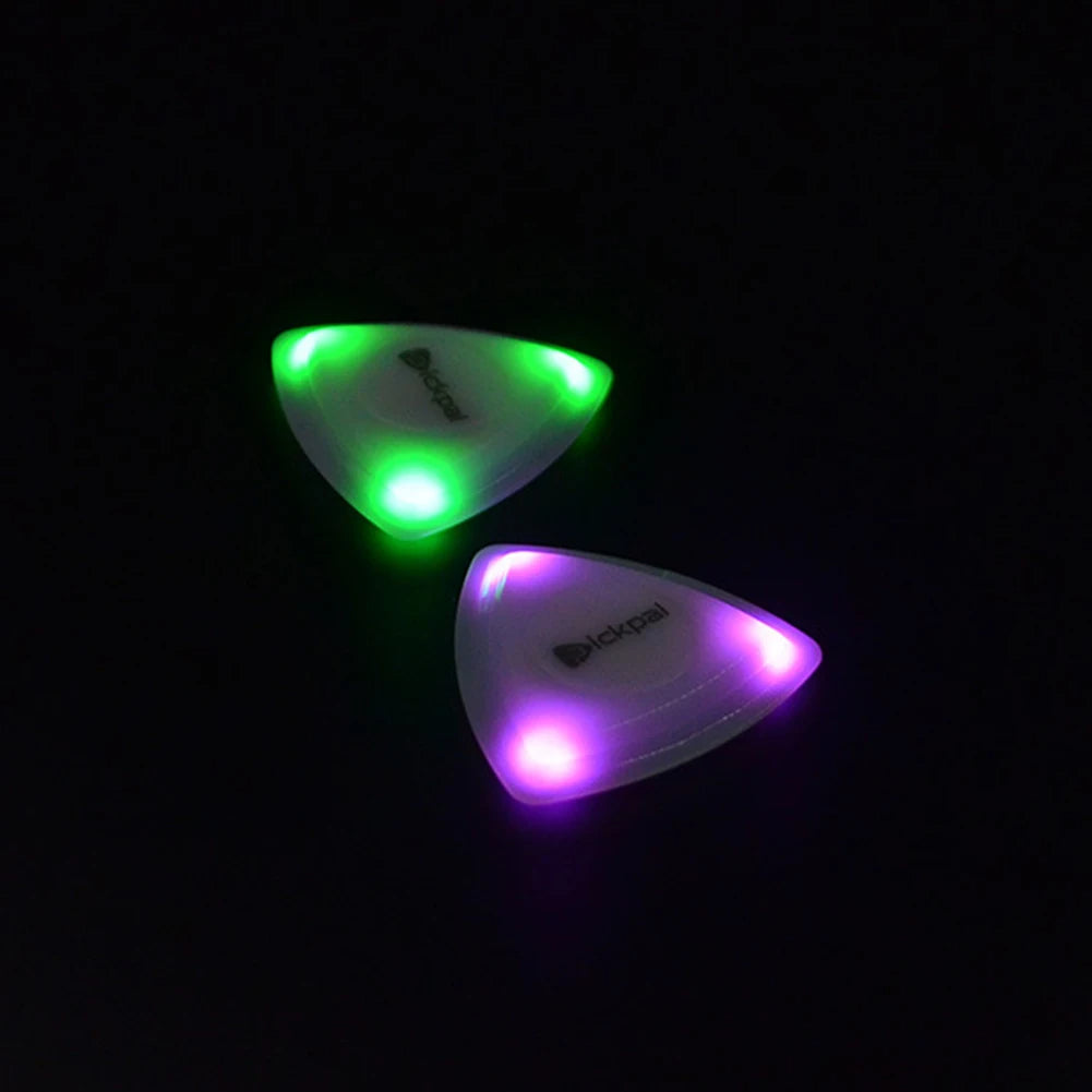 3 médiators de guitare lumineux 3Pcs Glowing Guitar Picks