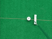 Laser de putting de golf