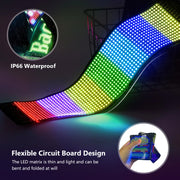 Panneau LED flexible pour voiture